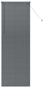 Persiana de Janela Cinzento-escuro 80 x 130 cm Alumínio