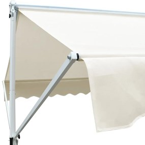 Toldo de pé 3x3 m creme