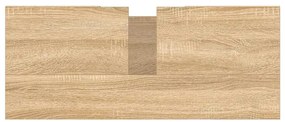 Armário p/ casa banho 80x33x60cm deriv. madeira carvalho sonoma