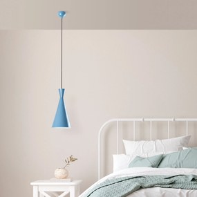 Candeeiro Tom - Azul Claro - Ø19 h:37 cm