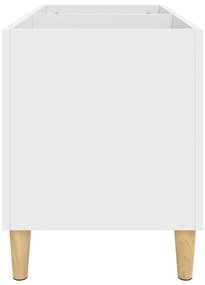 Armário para discos 74,5x38x48 cm derivados de madeira branco