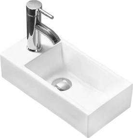 Mexen Inez lavatório de bancada direito 40 x 20 cm, branco - 21484000R