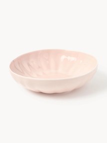 Pratos de sopa em porcelana com relevo Sali, conjunto de 4
