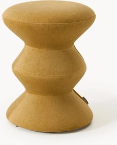 Mesa de apoio redonda estofada Zig Zag