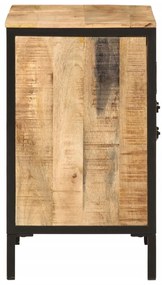 Armário de lavatório para WC 55x35x60 cm mangueira maciça/ferro