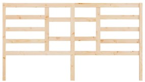 Cabeceira de cama 206x4x104 cm pinho maciço