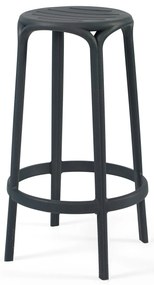 Banco Alto WOODY 67H - Pack 30 unidades, Antracite MR