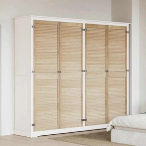 vidaXL Portas de Armário Other 4 pcs Castanho 201 x 59.5 x 2.1 cm