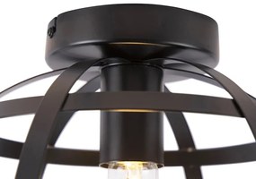 Candeeiro de teto industrial preto - Boula Industrial