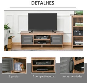 Móvel de TV Indus - 109cm - Design Industrial