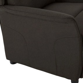 Poltrona Reclinável vidaXL Marrom Escuro 67,5x93,5x101,5 cm Tecido