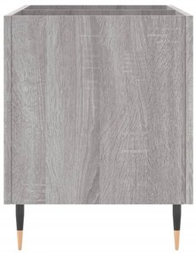 Armário p/ discos 74,5x38x48 derivados madeira cinzento sonoma