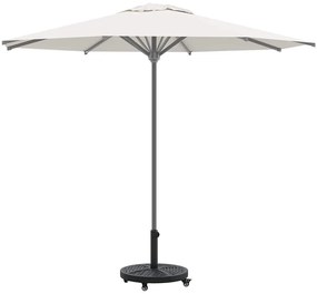 Base de Parasol vidaXL com Rodas para Postes de Ø38-48 mm 13 kg Redond