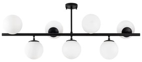 Candeeiro Chandelier Fazli – Preto – 113 x 40 x 46 cm