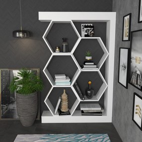 Estante Artemis – Branco – 90x24,6x140 cm