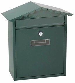 Caixa de correio EDM Tradition Aço Verde (26 x 9 x 35,5 cm)