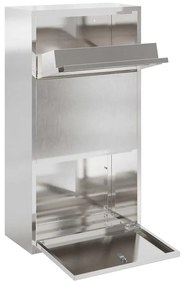 Caixa de Entrega de Pacotes 44x22x82 cm Aço Inoxidável