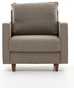 Sofá de 1 Lugar Eva – Creme – 85x82x90 cm