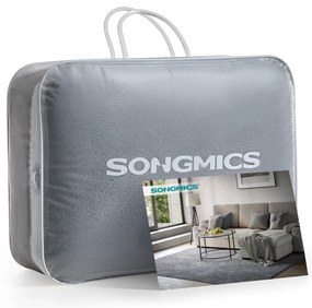 Tapete moderno para sala em tom cinza | SONGMICS | 80 x 150 x 0,1 cm | cinza | TAR011G01.