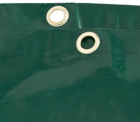 Lona Ø 5 m 650 g/m² verde
