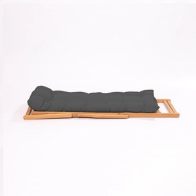 Conjunto de Mesa e Cadeiras de Jardim My007 – Cinzento Natural – Mesa