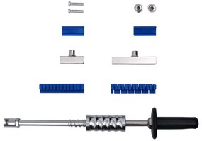 vidaXL Conjunto martelo deslizante 7 pcs aço carbono