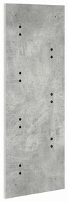 Cabideiro de Parede Cinzento cimento 30 x 1.5 x 80 cm