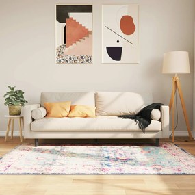 vidaXL Tapete lavável antiderrapante 120x180 cm multicor