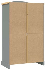 Roupeiro Corona Range pinho mexicano com 2 portas cinzento