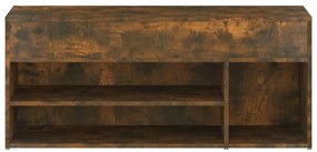 Banco sapateira 105x30x45 cm derivados madeira carvalho fumado