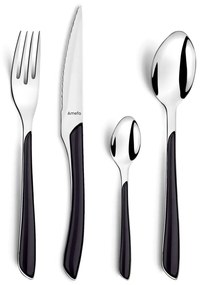 426595 Amefa Conjunto de talheres 24 pcs Eclat preto