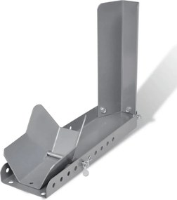 141183 vidaXL Estande para roda de moto universal com 10 buracos