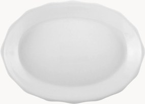 Travessa oval em porcelana Blanc