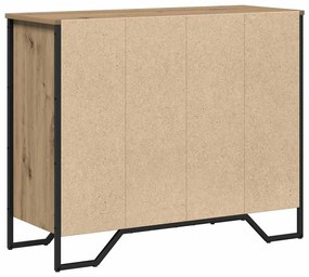 Cômoda Carvalho Artesanal 91x35.5x74.5 cm Madeira Ingenerada