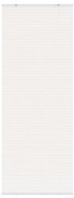 vidaXL Branco Plissada Cega 70x200 cm Largura Tecido 69,4 cm Poliéster
