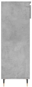 Sapateira 40x36x105 cm derivados de madeira cinzento cimento