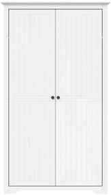 Roupeiro BODO 99x53,5x173 cm madeira de pinho maciça branco