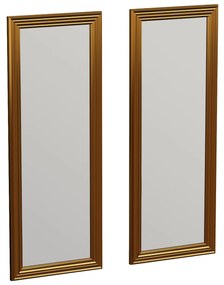 Conjunto de Espelhos Candy – Dourado – 30 cm x 90 cm x 3 cm
