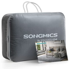 Tapete felpudo para sala e quarto com base antiderrapante. | SONGMICS | 170 x 120 x 0.1 cm | TAR012G02.
