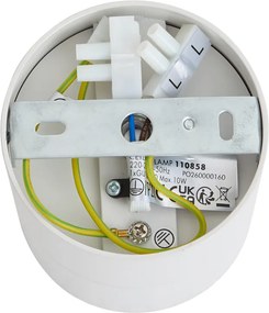 Foco de Superfície Moderno Branco GU10 50mm Orientável - Echo