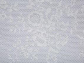Conjunto de capas de edredão em algodão acetinado cinzento 155 x 220 cm MORNINGSIDE Beliani