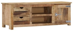 vidaXL Móvel de TV 120x30x40 cm madeira de mangueira maciça
