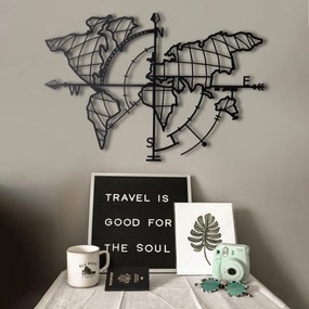 Acessório Decorativo de Parede Mt-04 – Preto – 65 x 95 cm