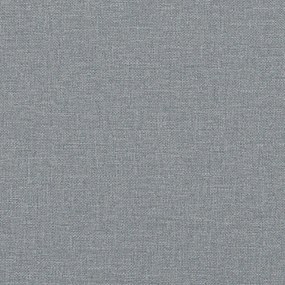 Poltrona reclinável tecido cinzento-claro