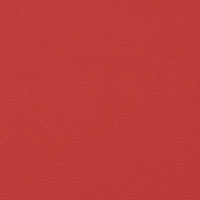 Almofadões p/ cadeiras jardim 6pcs 40x40x4 cm oxford vermelho