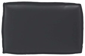 Conjunto de Almofadas de Palete em 2 Peças Preto