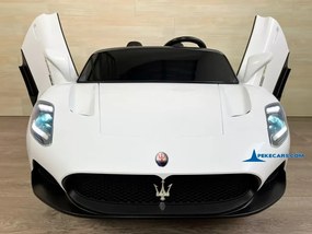 Carro elétrico para crianças Maserati MC20 2 Lugares 2.4G Branco