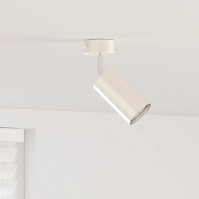 vidaXL Spotlight de Teto 1 Via Ajustável Níquel Escovado GU10
