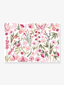 Autocolantes, Jardim Florido Magenta, da LILIPINSO rosa