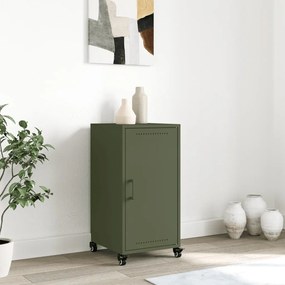 Aparador 36x39x72 cm aço verde azeitona